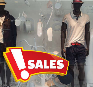 Angebot Banner Aufkleber