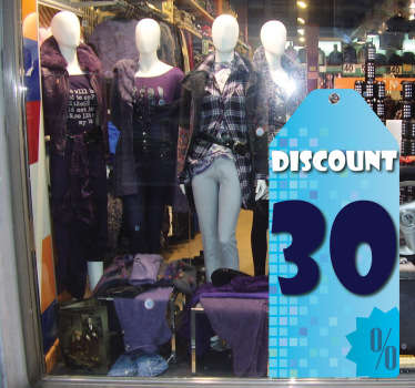 Angebot Etikett Aufkleber