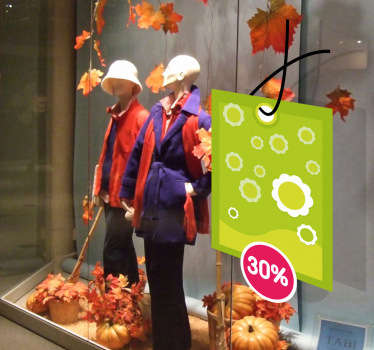 Aufkleber personalisierte Prozente