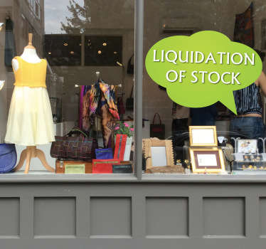 Gedankenblase Aufkleber