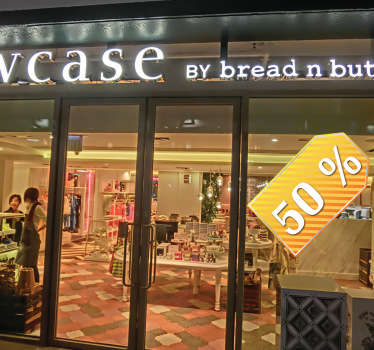 Gelbes Etikett Aufkleber