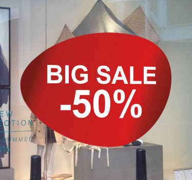 Personalisierter Text Firma Aufkleber