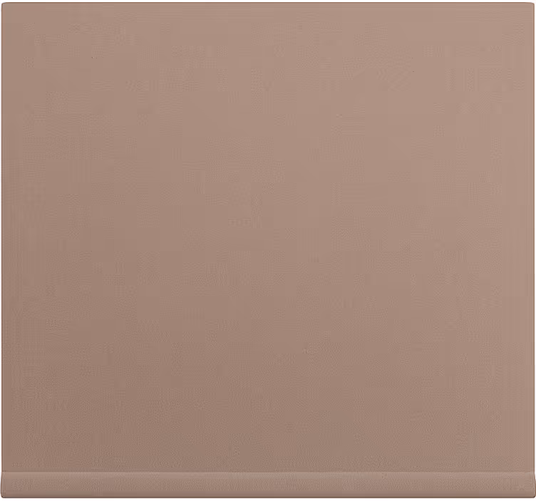 Rollo Fenster Esszimmer einfarbig karmesinrot beige - TenStickers