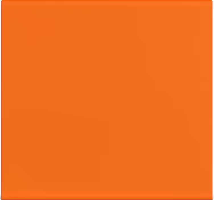 Rollo Fenster Esszimmer gebranntes orange, einfarbig - TenStickers