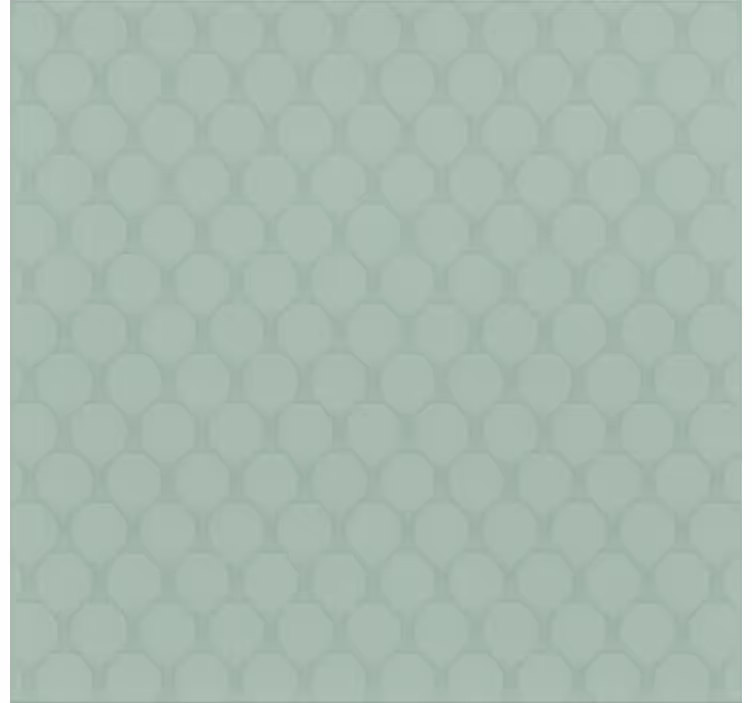 Rollo fenster esszimmer mintgrüne diamanten - TenStickers