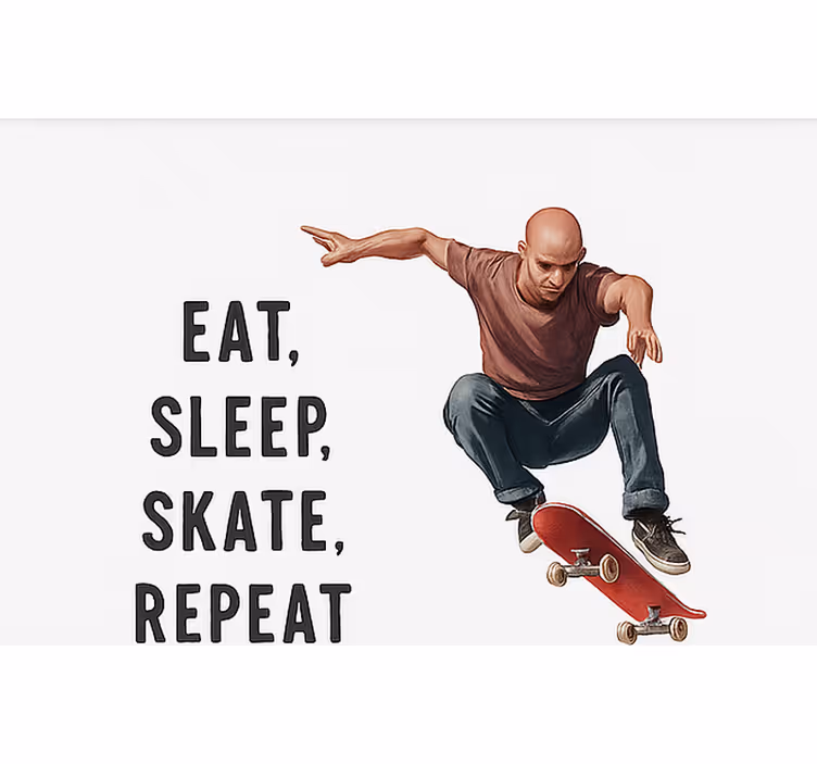 Rollo Fenster Jugendzimmer skateboard-druck - TenStickers