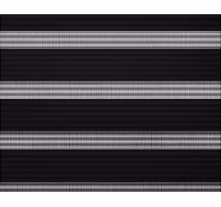 Rollo fenster home office schwarz transparent gestreift - TenStickers