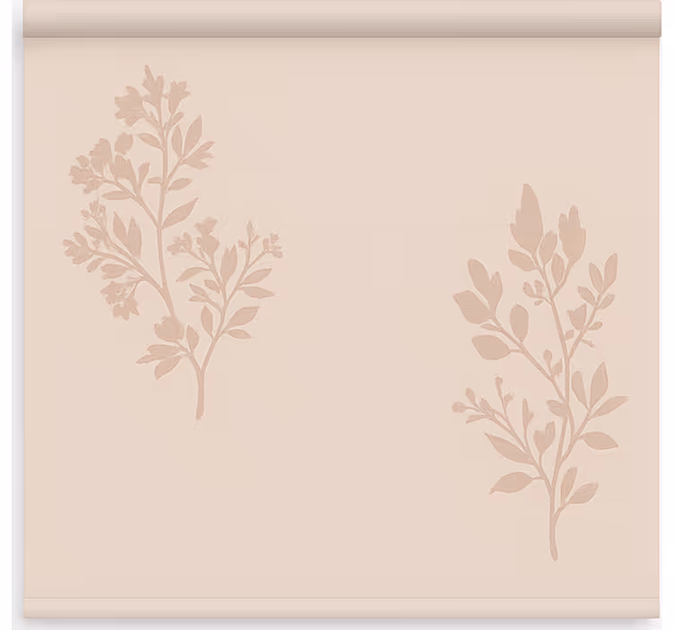 Rollo fenster home office in pink-beige transparent - TenStickers