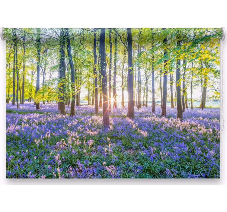 Rollo fenster baum im modernen naturstil - TenStickers