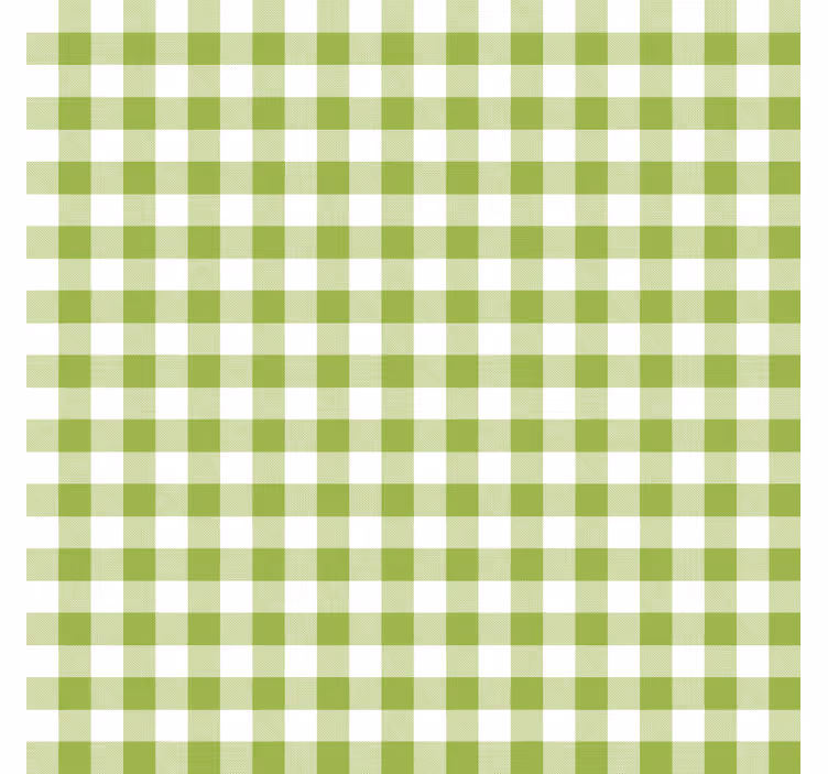 Rollo fenster esszimmer im gingham karomuster - TenStickers