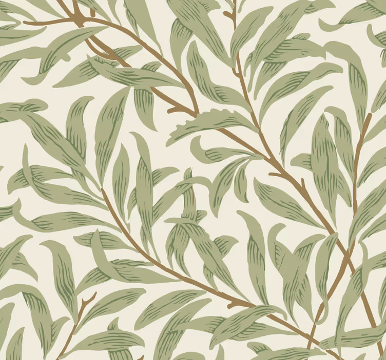 Rollo fenster küche mit botanischen grünen pflanzen - TenStickers
