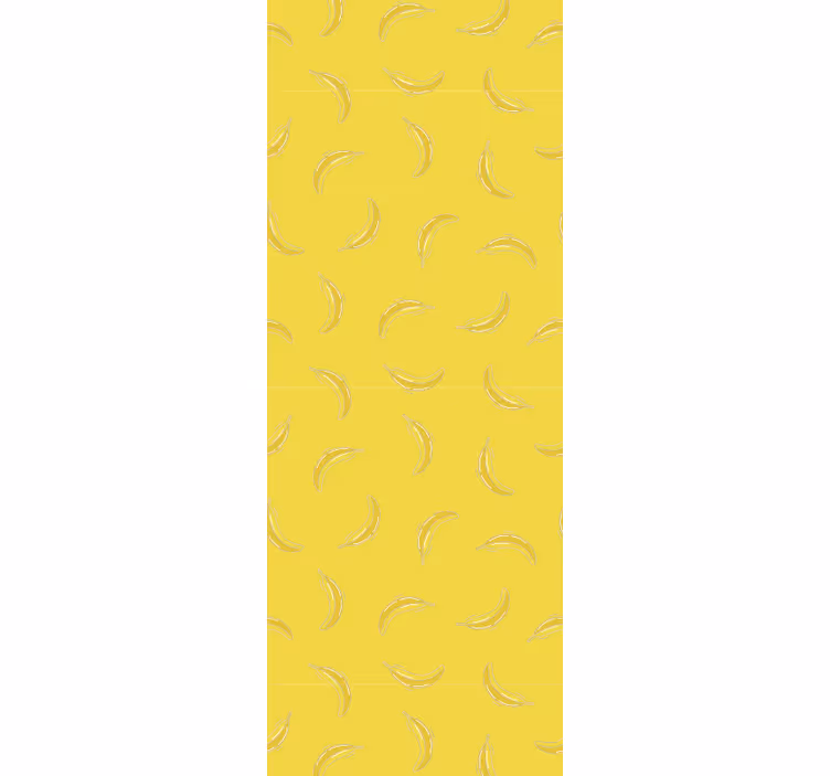 Rollo fenster küche mit bananenmotiv design - TenStickers