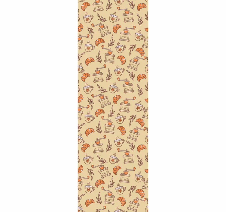 Rollo fenster küche mit kulinarischen motiven - TenStickers