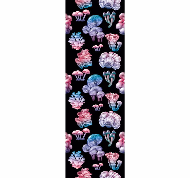Rollo fenster küche set aus zauberpilzen - TenStickers