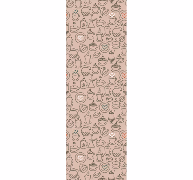 Rollo fenster küche für kaffeeliebhaber - TenStickers