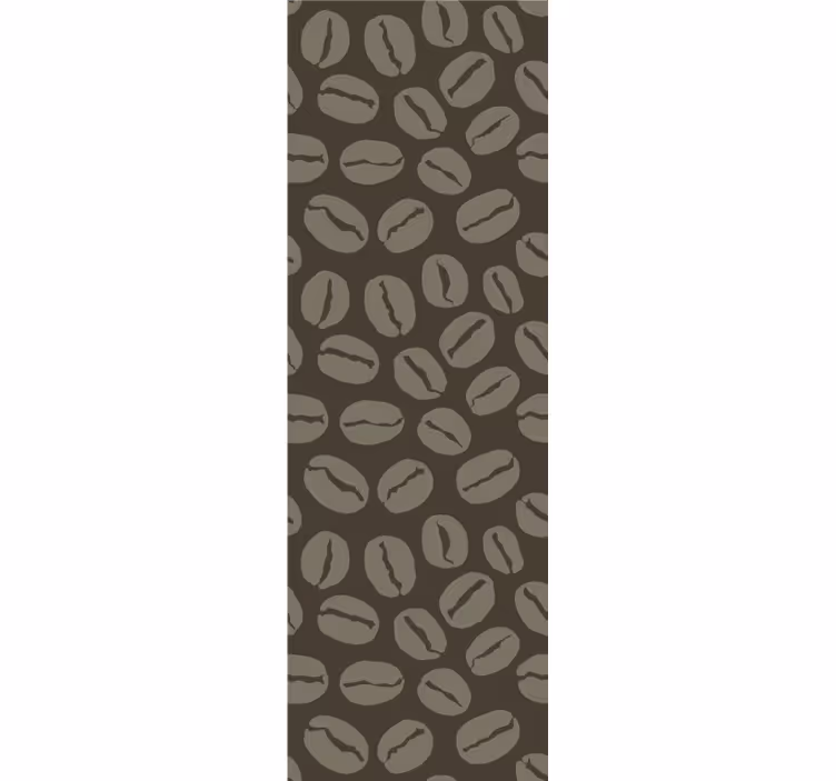 Rollo fenster küche kaffeebohnen dunkel - TenStickers