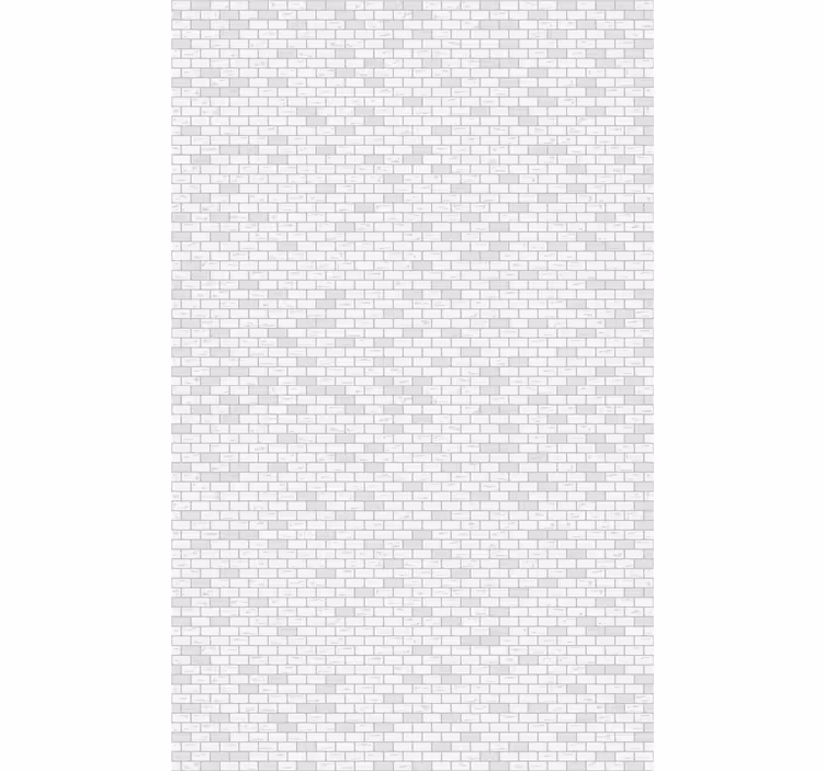 Rollo fenster küche im eleganten ziegelmuster - TenStickers