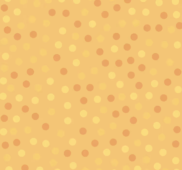 Rollo fenster küche mit orangen in kreisen - TenStickers