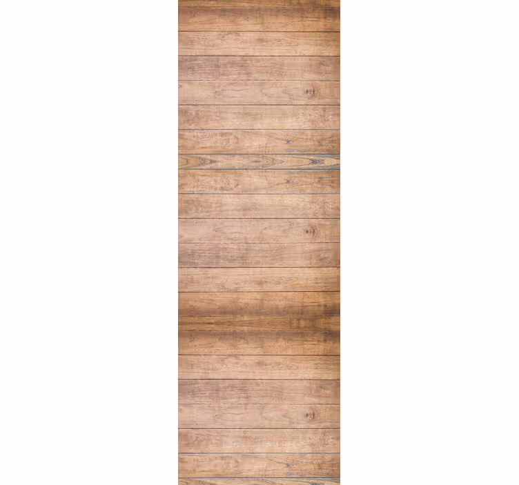 Rollo fenster esszimmer horizontal rustikales holz - TenStickers