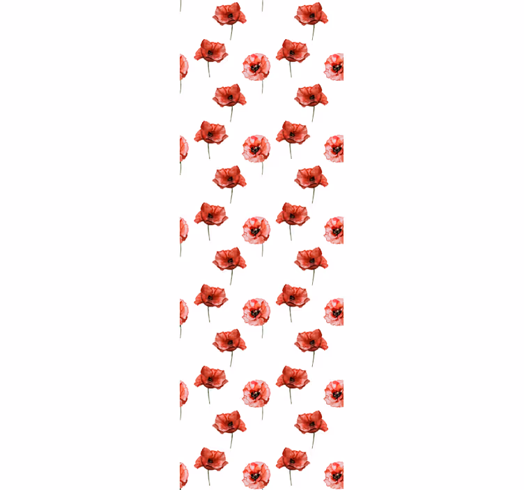 Rollo fenster esszimmer aquarellwelpen - TenStickers