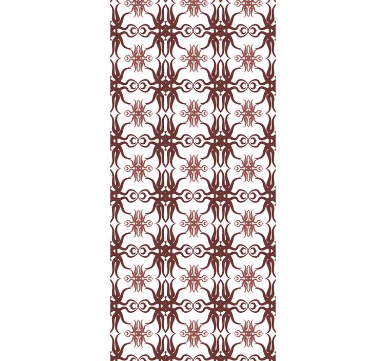 Rollo fenster esszimmer im originalen damaskus design - TenStickers