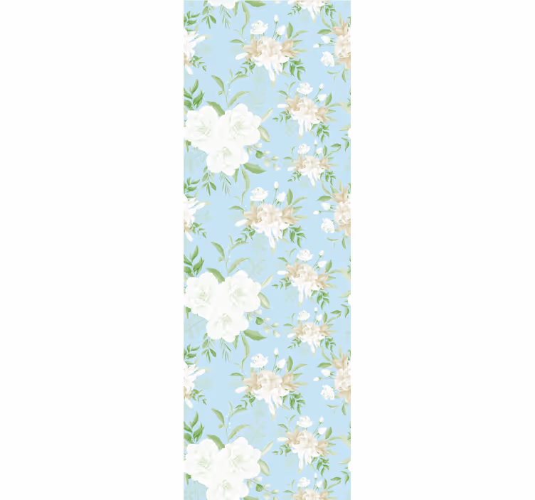 Rollo fenster esszimmer wilder floraler grandmillenial stil - TenStickers