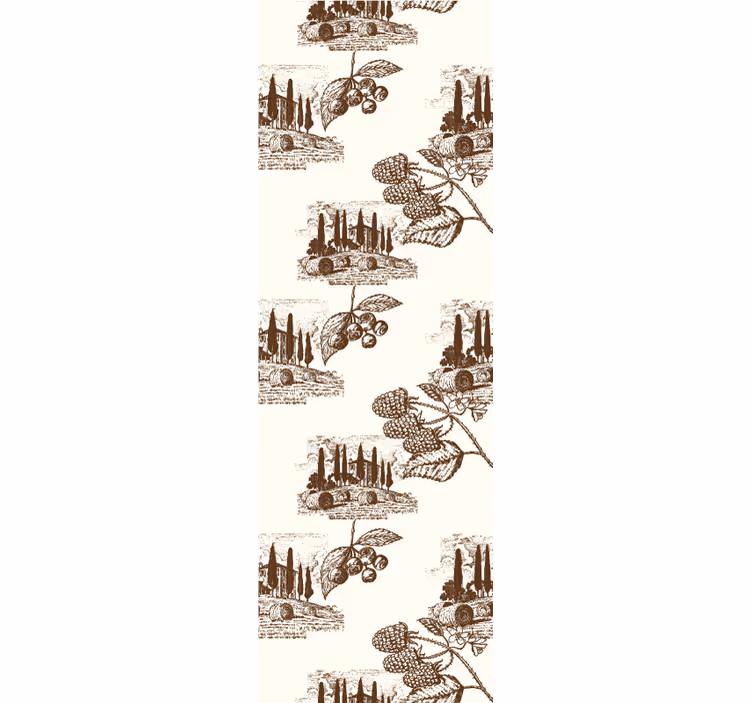 Rollo fenster esszimmer im französischen landhausstil - TenStickers