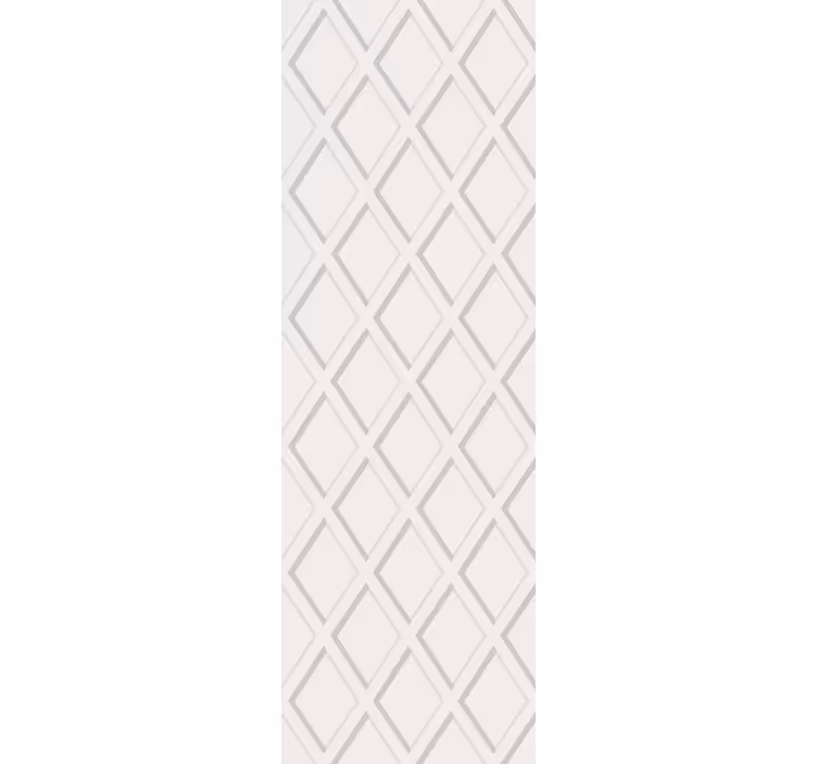 Rollo fenster esszimmer 3d rautenmuster hamptons - TenStickers