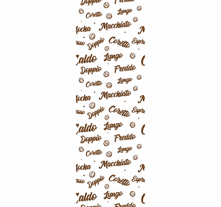 Rollo fenster esszimmer kaffeegenuss jeden tag - TenStickers