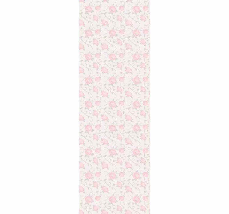 Rollo fenster esszimmer kleine blumen vintage stil - TenStickers