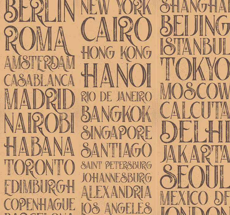 Rollo fenster esszimmer städte der welt - TenStickers