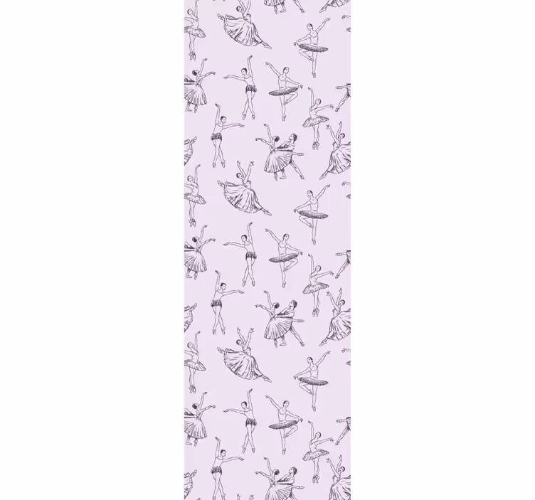 Rollo fenster kinderzimmer ballet design - TenStickers
