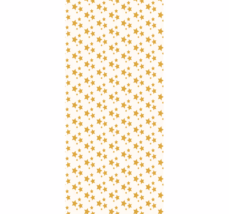 Rollo fenster kinderzimmer mit goldenen sternen - TenStickers