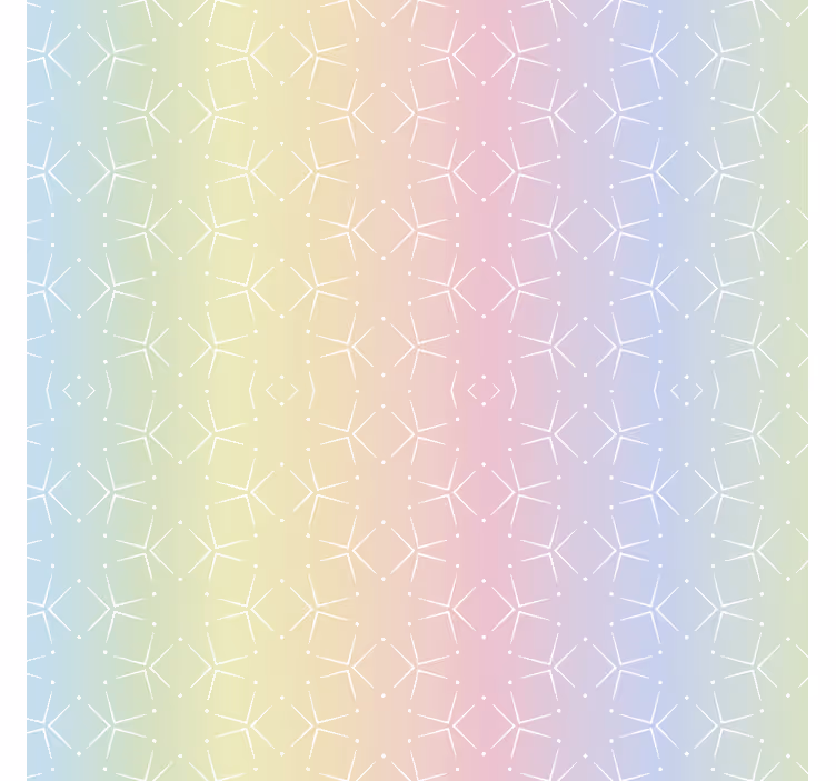 Rollo fenster kinderzimmer glitzer regenbogenhimmel - TenStickers