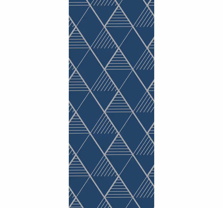 Rollo fenster home office geometrisch metallic platinum - TenStickers