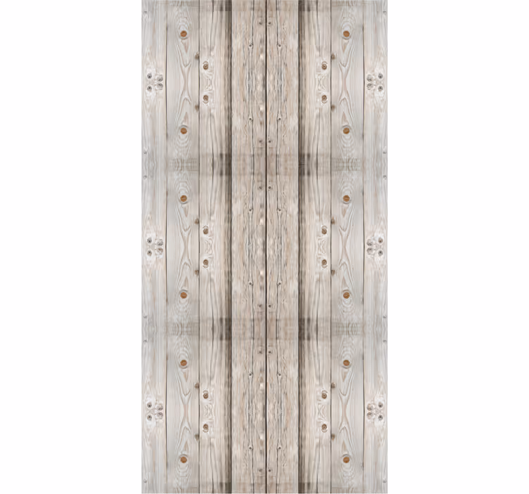 Rollo fenster home office in weißer kiefer optik - TenStickers