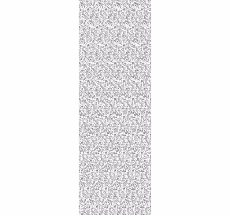 Rollo fenster home office mit vintage blumenmuster - TenStickers