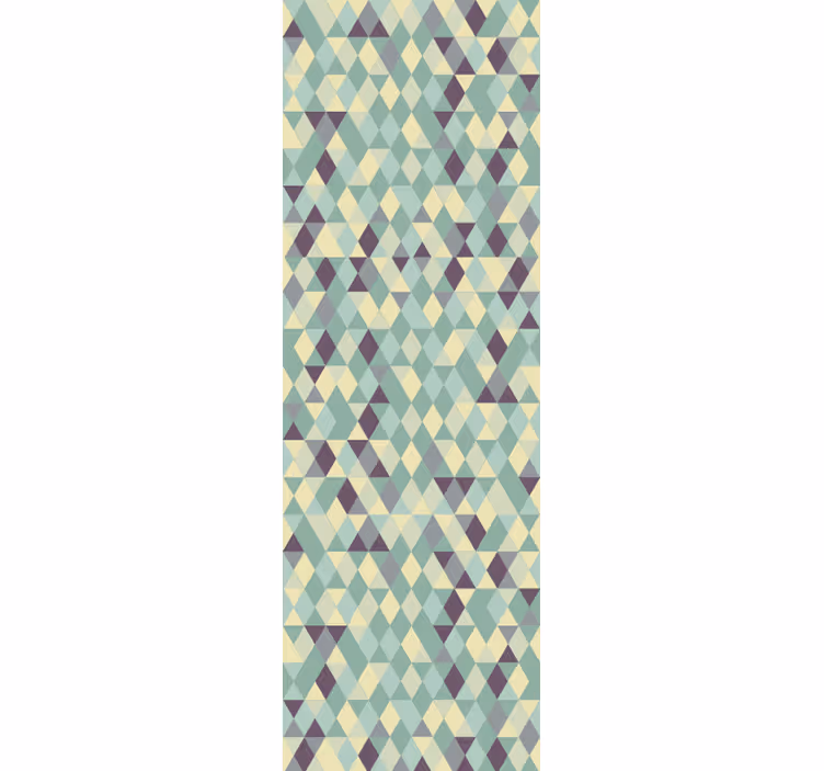 Rollo fenster jugendzimmer geometrische ombre-muster - TenStickers