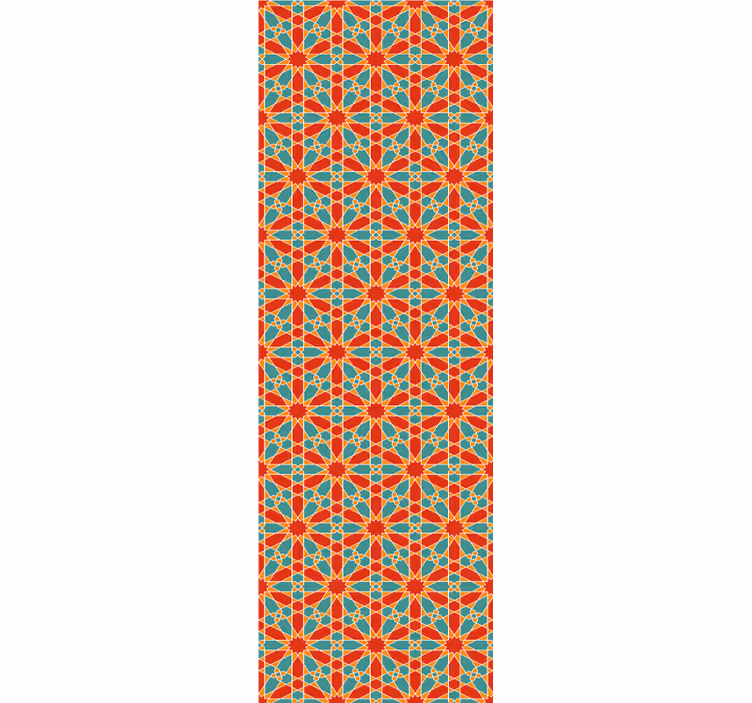 Rollo fenster jugendzimmer nahtloses arabisches ornament - TenStickers
