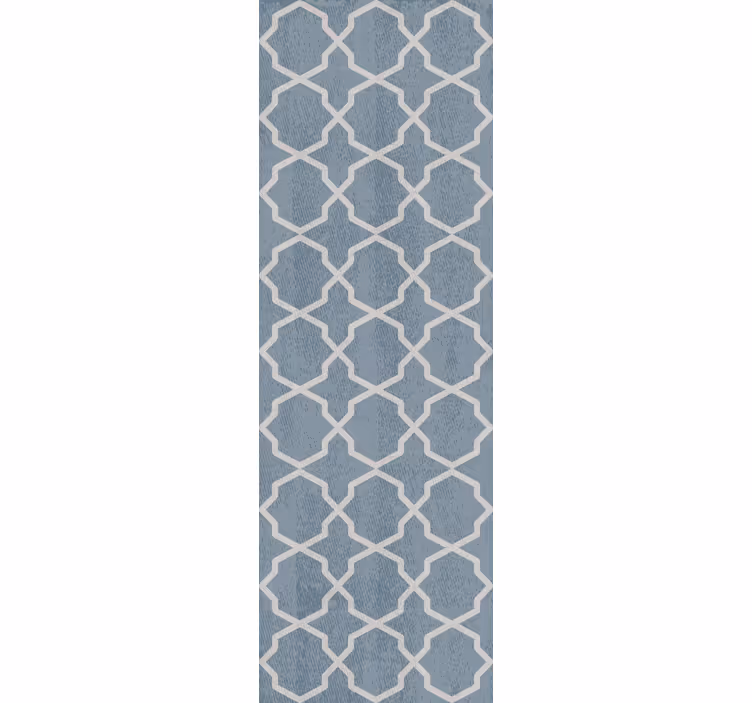 Rollo fenster modern in elegantem blauen design - TenStickers