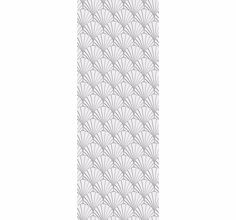 Rollo fenster modern mit elegantem fächerdesign - TenStickers