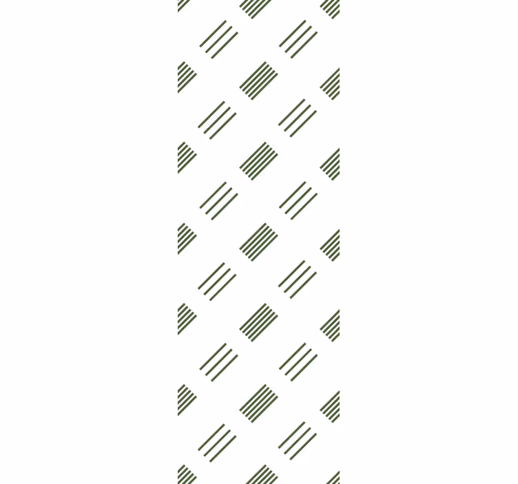 Rollo fenster modern in grün und weißem design - TenStickers