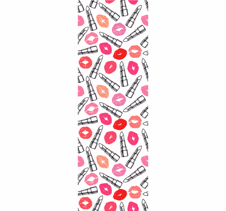 Rollo fenster modern für lippen und lippenstifte - TenStickers