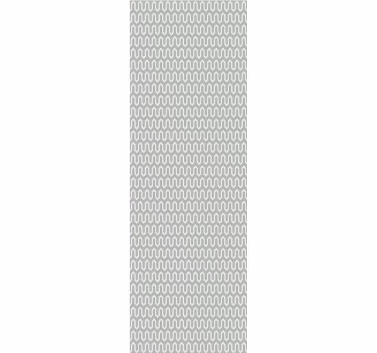 Rollo fenster modern mintgrünes geometrisches muster - TenStickers