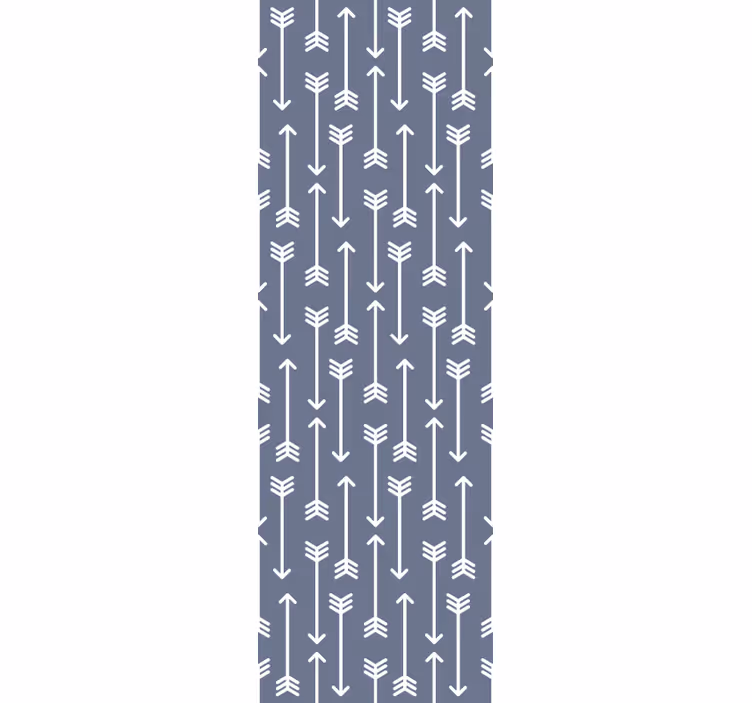 Rollo fenster modern mit minimalistischen pfeilstreifen - TenStickers