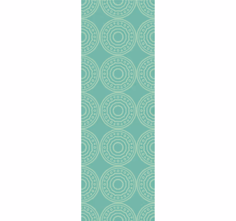 Rollo fenster modern mit eklektischem kreisdesign - TenStickers