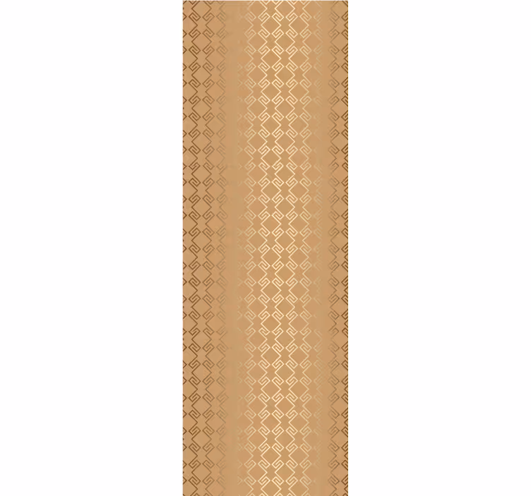 Rollo fenster modern mit goldenen säulen im art deco stil - TenStickers