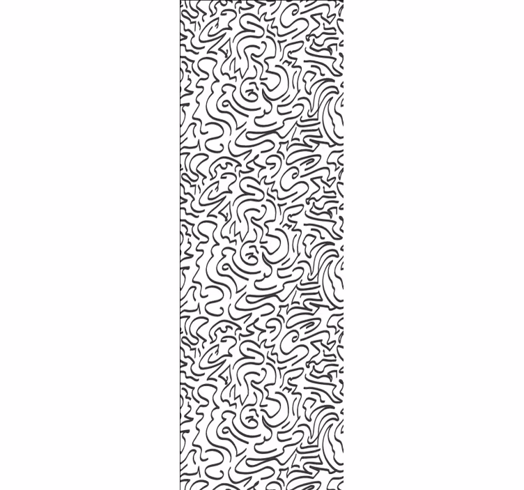 Rollo fenster modern mit wind inspirierten mustern - TenStickers