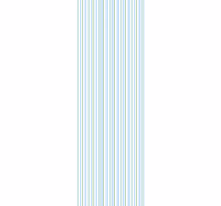 Rollo fenster modern mit pastellstreifenmuster - TenStickers