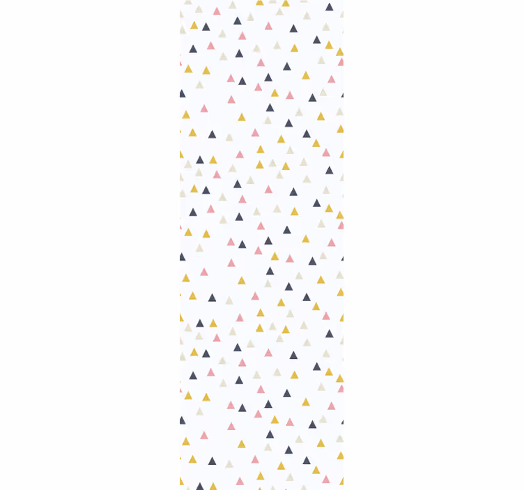 Rollo fenster modern mit minimalistischem dreieckmuster - TenStickers